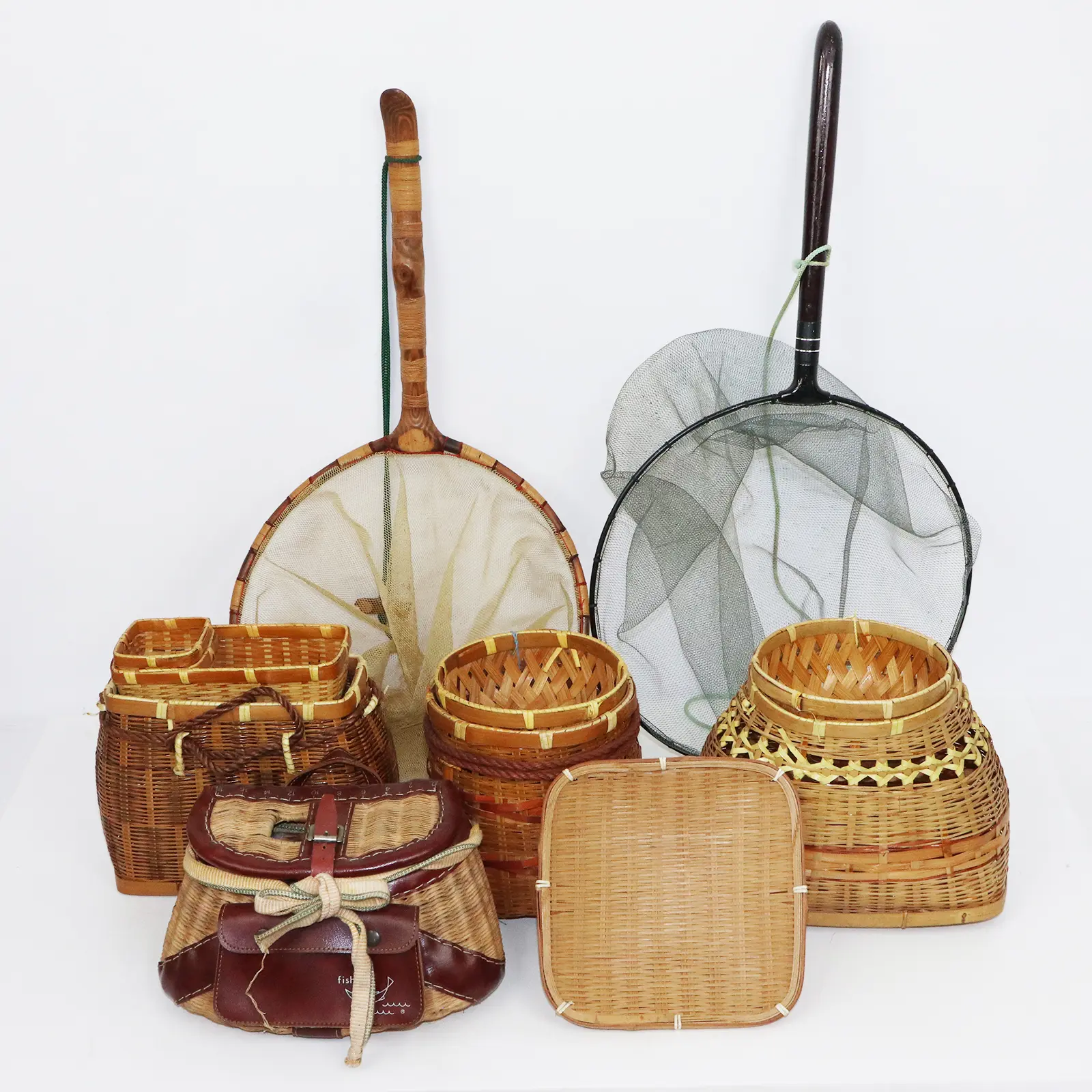 釣具 魚籠、タモなどを買取させて頂きました。| 実家の整理 - 富山の